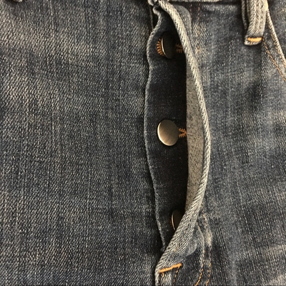 FRAME DENIM Le Crop Flare Button Fly Jeans - Picture 6 of 11